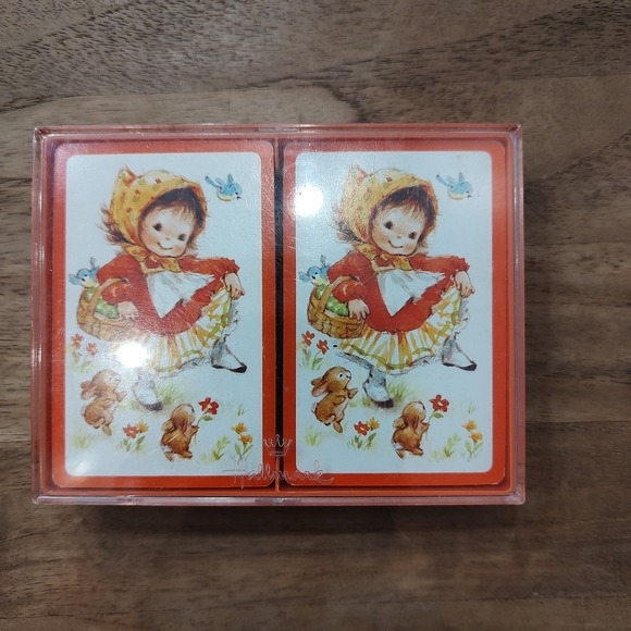 Vintage Hallmark CHARMERS Double Deck Bridge Card - Picture 1 of 4